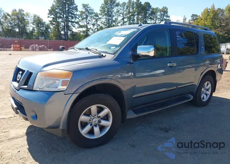2011 Nissan Armada Sv from USA, damaged, VIN 5N1BA0NC9BN601272